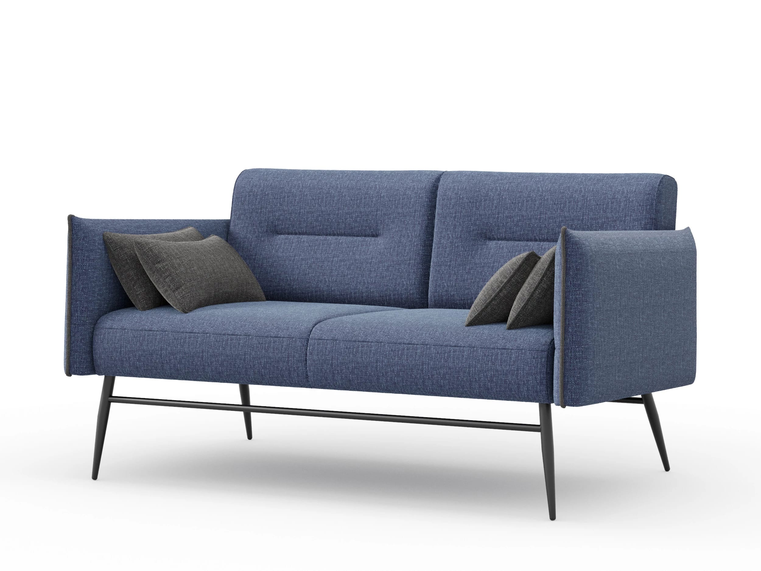 ЭРЛАНД (Синий/Стальной, ткань RICO FLEX 101/9292) - фото 1