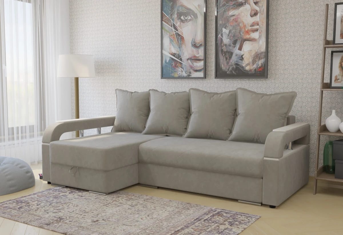 МОНИКА (Дакота 4 (Dakota 4)  / Дакота 4 (Dakota 4)  / ЛДСП (Москва) дуб седой) - фото 5