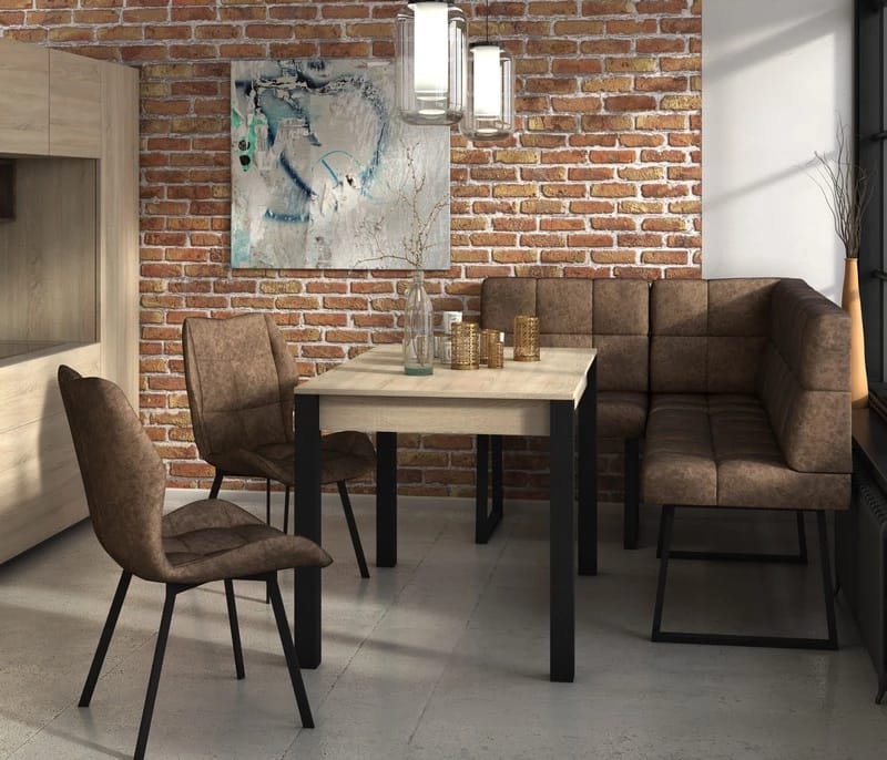 РЕАЛ (Велюр коньяк/черный муар) - фото 3