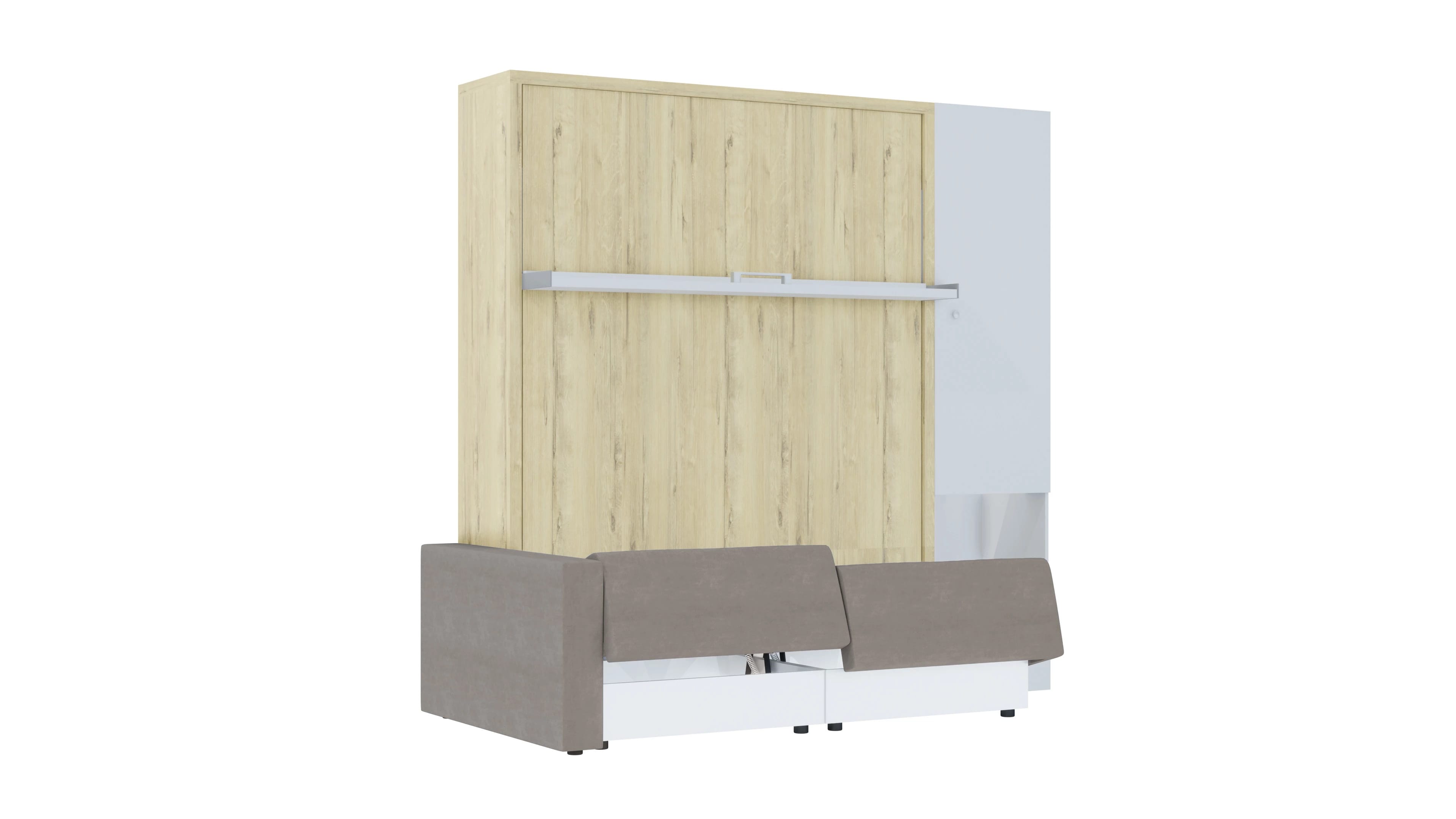 СМАРТ-1 (Дуб бунратти/Титан/Velutto 08) - фото 2