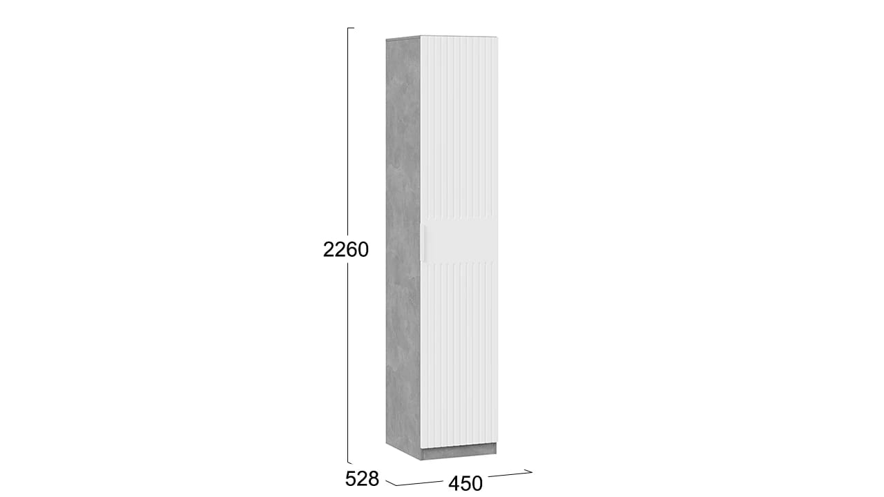ХИЛТОН (ателье светлый/белый матовый) - фото 3