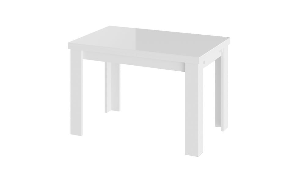 НОРМАН (белый/стекло белый глянец) - фото 1