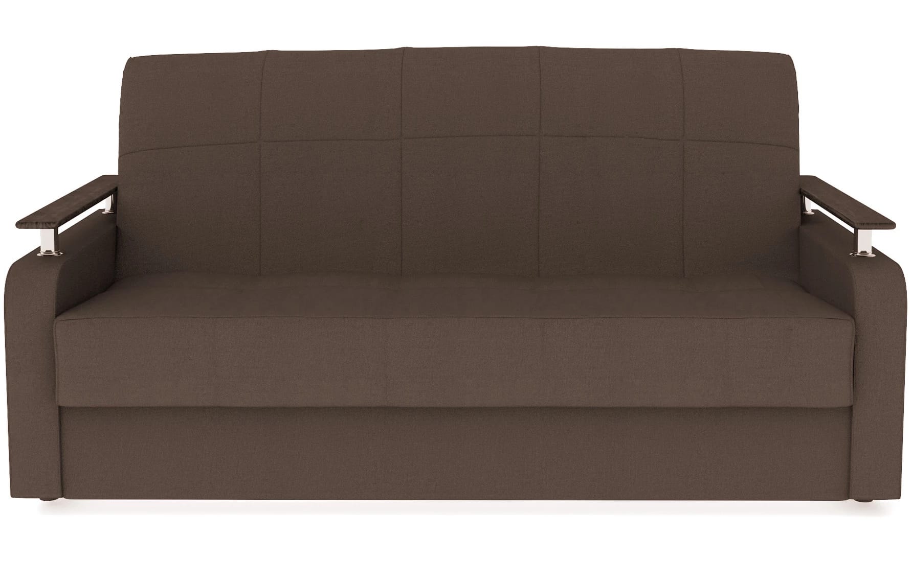 ДЕНВЕР (Велюр Maxx 235 (коричневый)/декор Венге) - фото 2