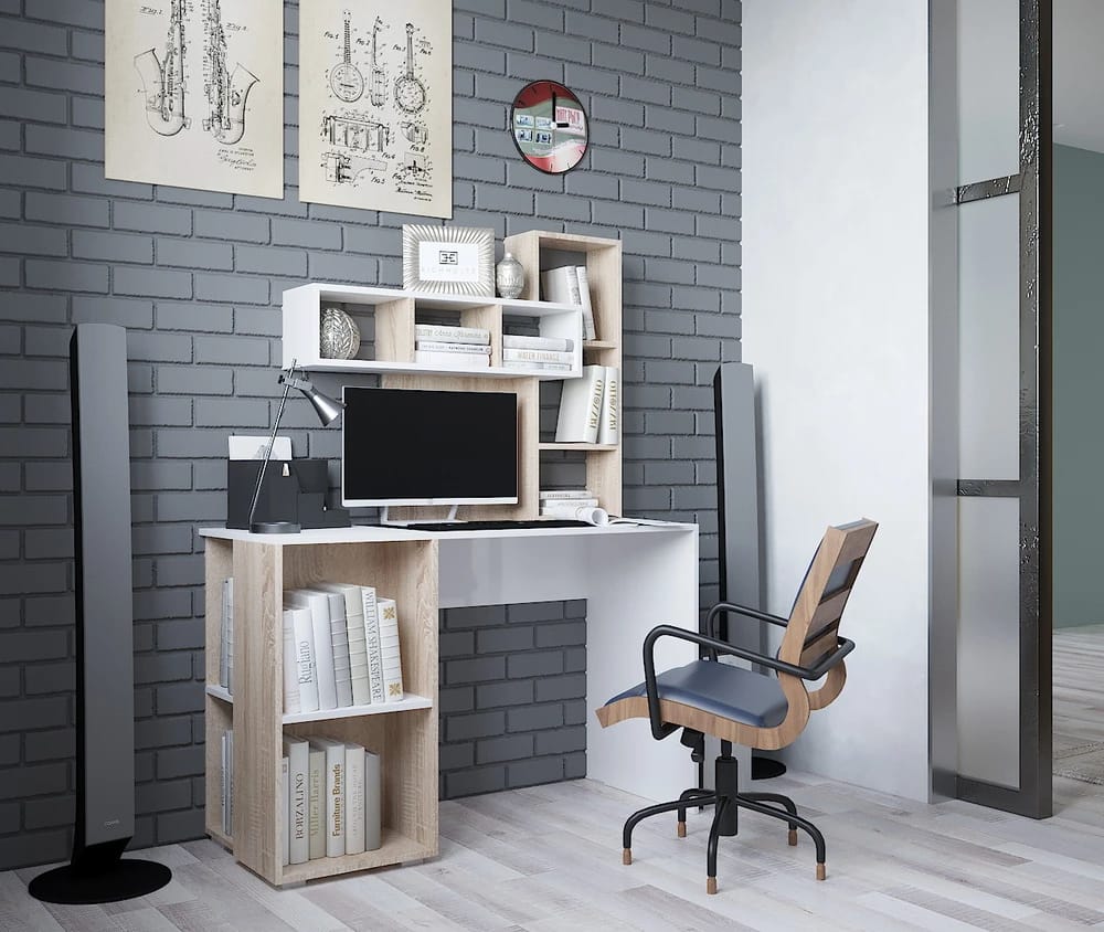 ОЛИМП (сонома/белый) - фото 5