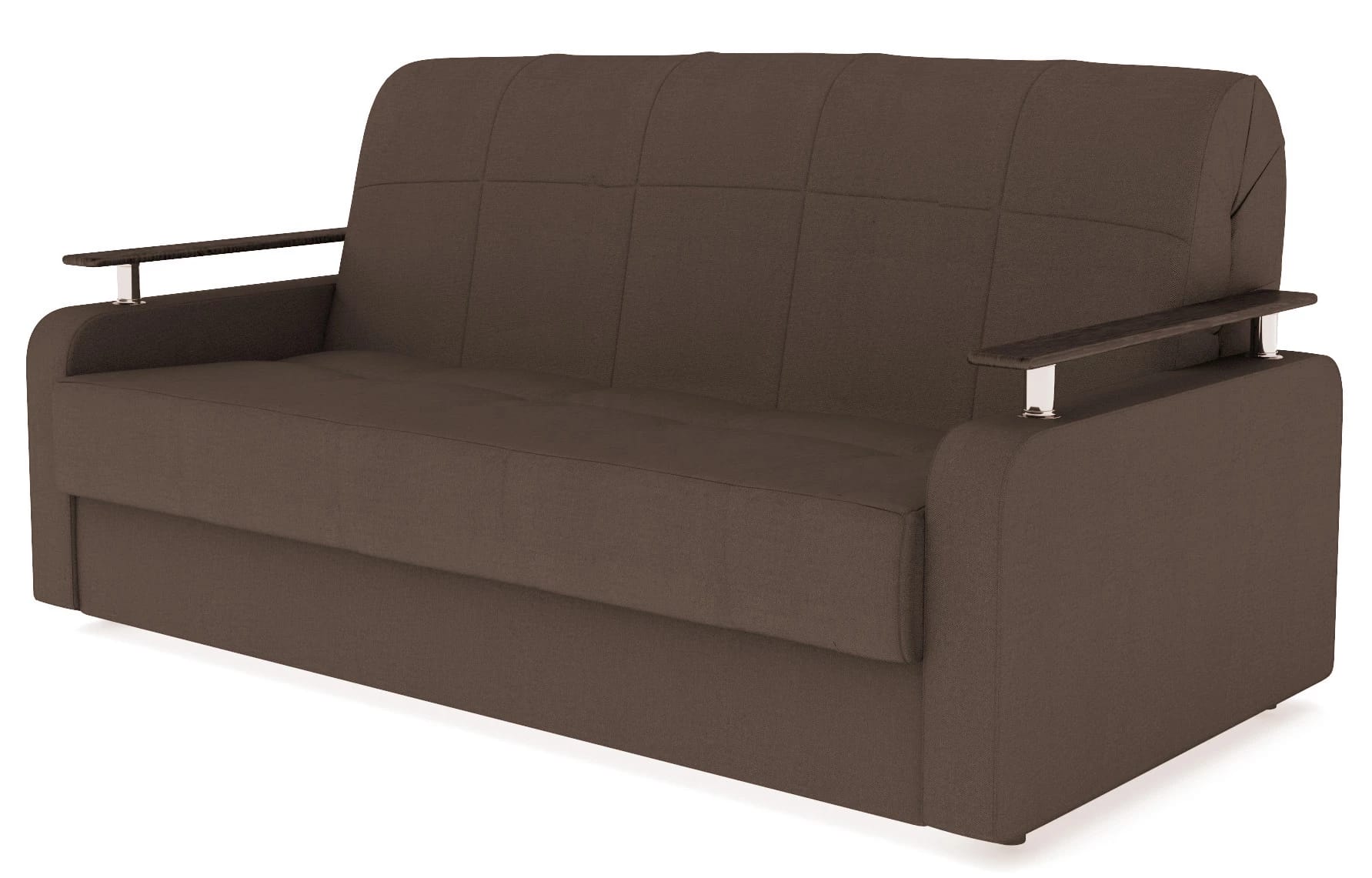 ДЕНВЕР (Велюр Maxx 235 (коричневый)/декор Венге) - фото 1