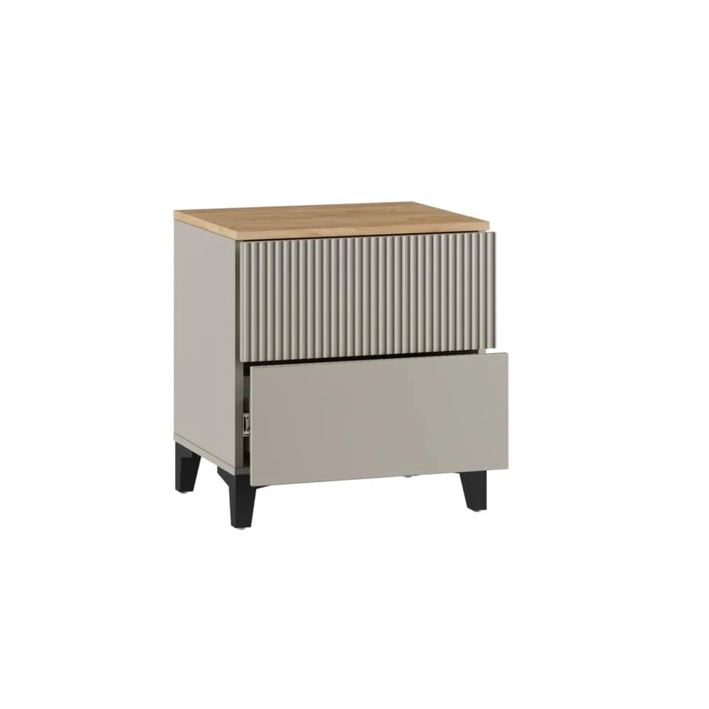 НИКА (бежевый мат-05/кашемир + дуб делано без ручек) - фото 3