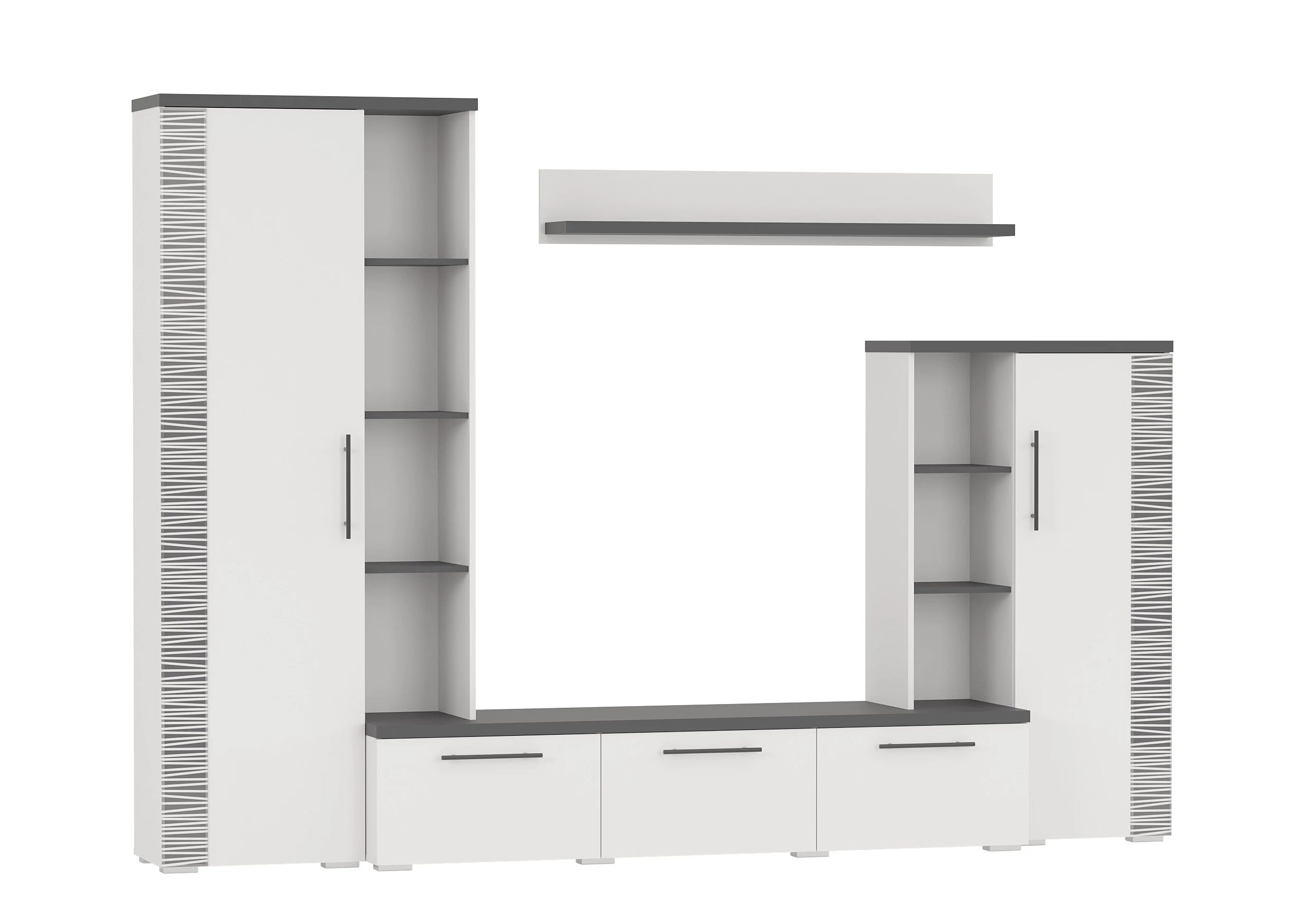 ДУБЛИН (белый/графит) - фото 2