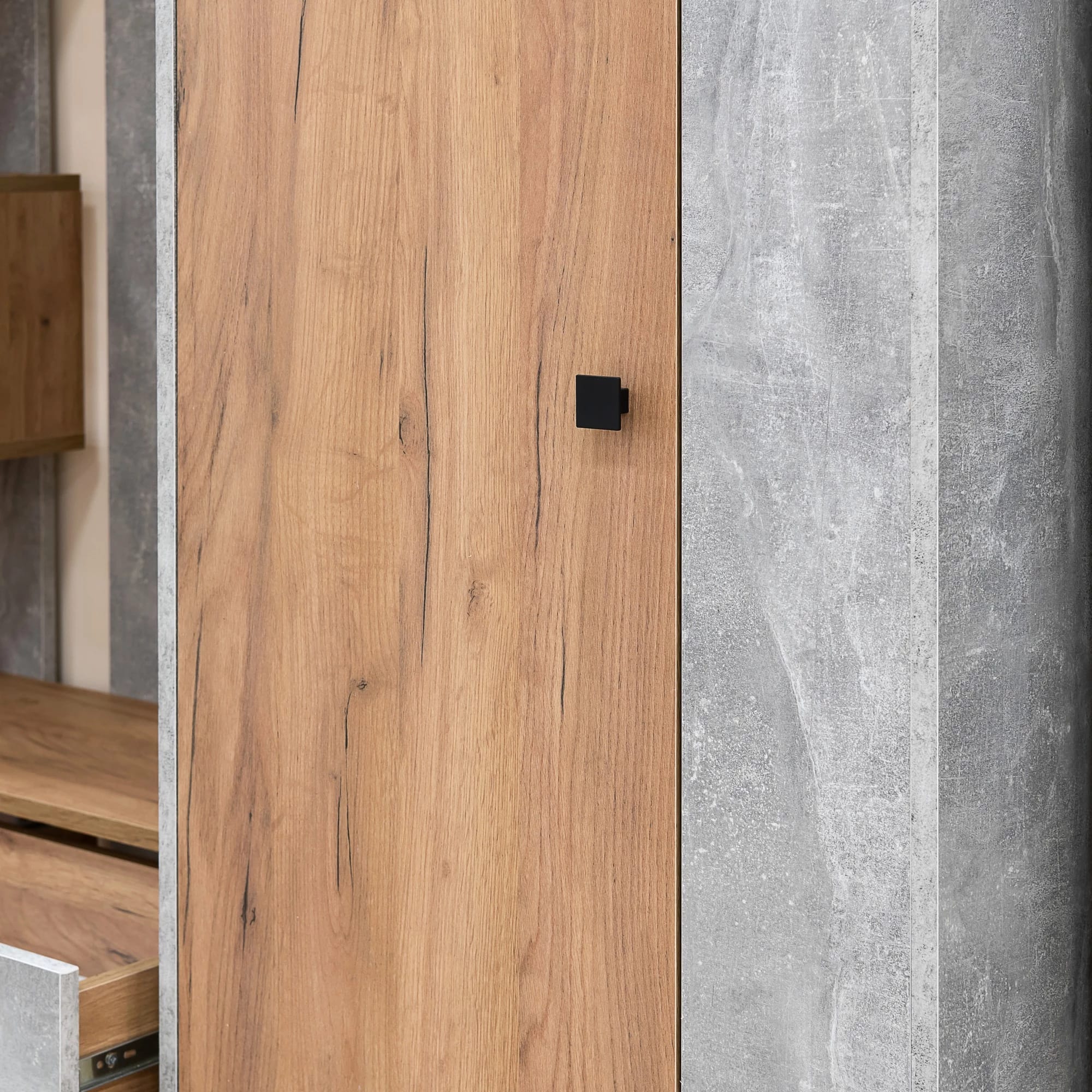 МИНИ ЛАЙТ (Дуб золотой крафт/ателье светлый (бетон)) - фото 9