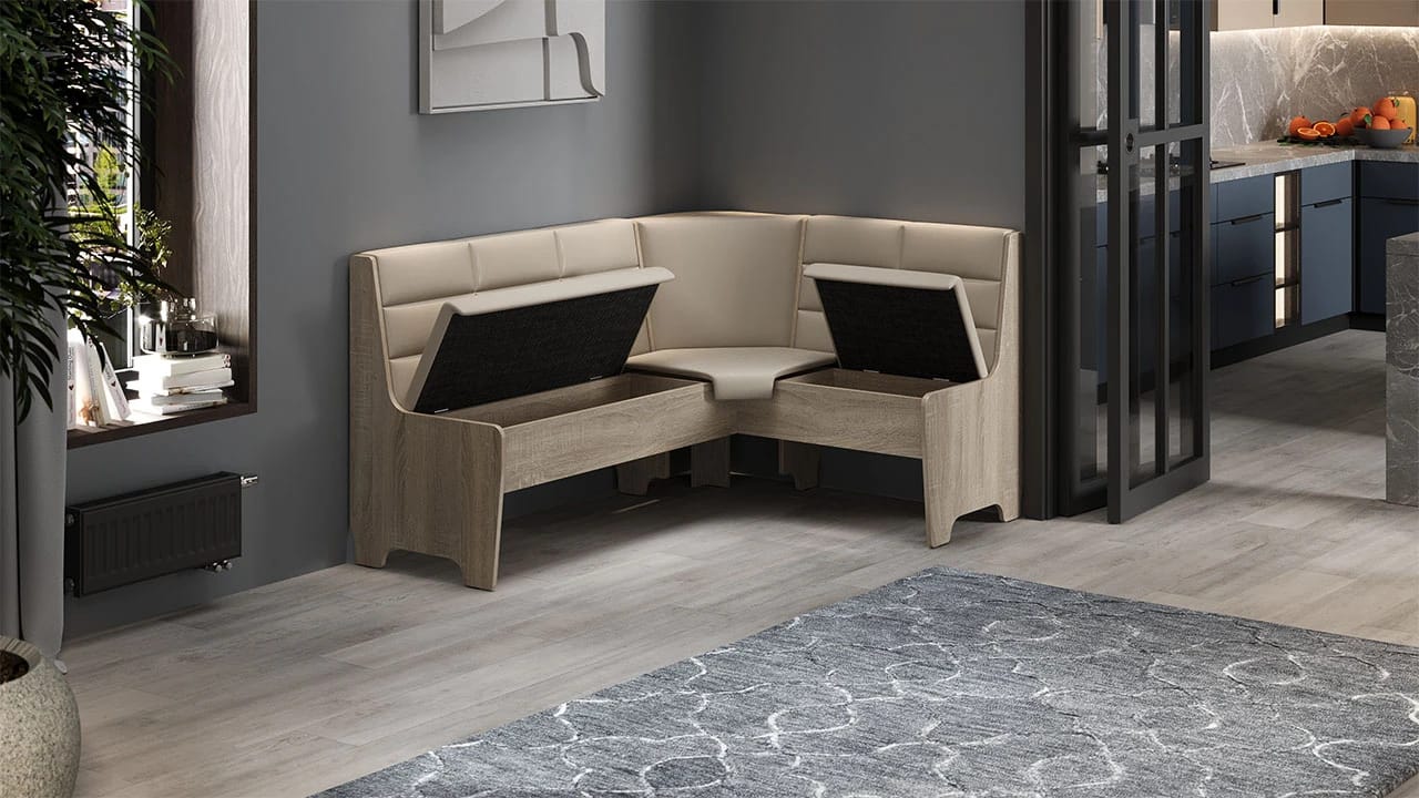 ТЕХАС (каркас дуб сонома/кашемир крем (тип 2)) - фото 10