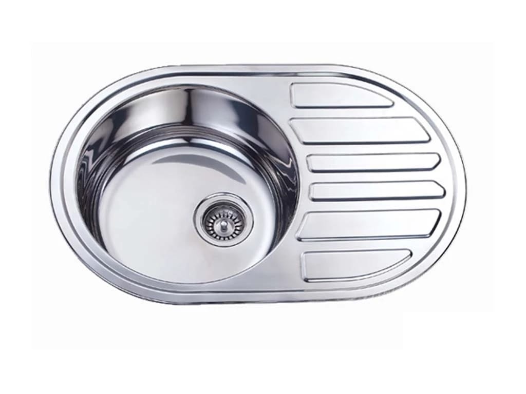 EMAR, мойка врезная 770*500мм (арт. T7750B) (чаша выпуска, система слива) - фото 2