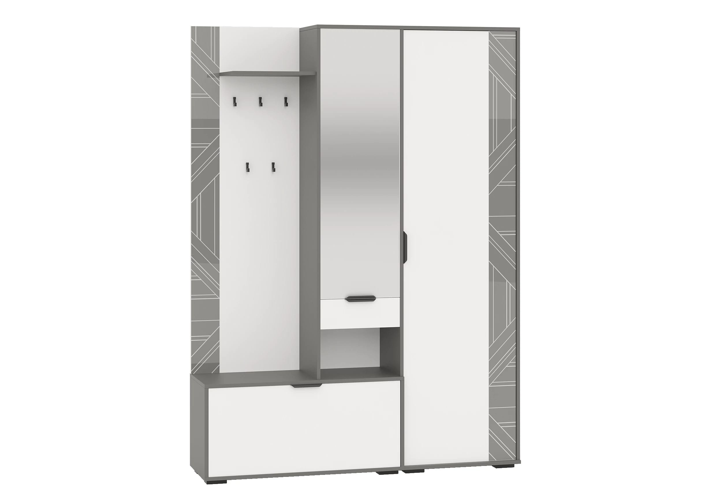 ЛЕО (белый/графит) - фото 2