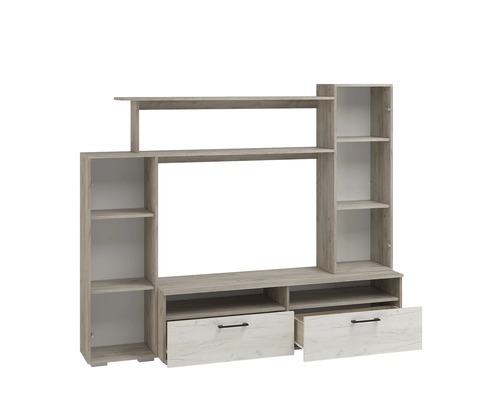 ЭММА (дуб крафт серый/дуб крафт белый) - фото 2