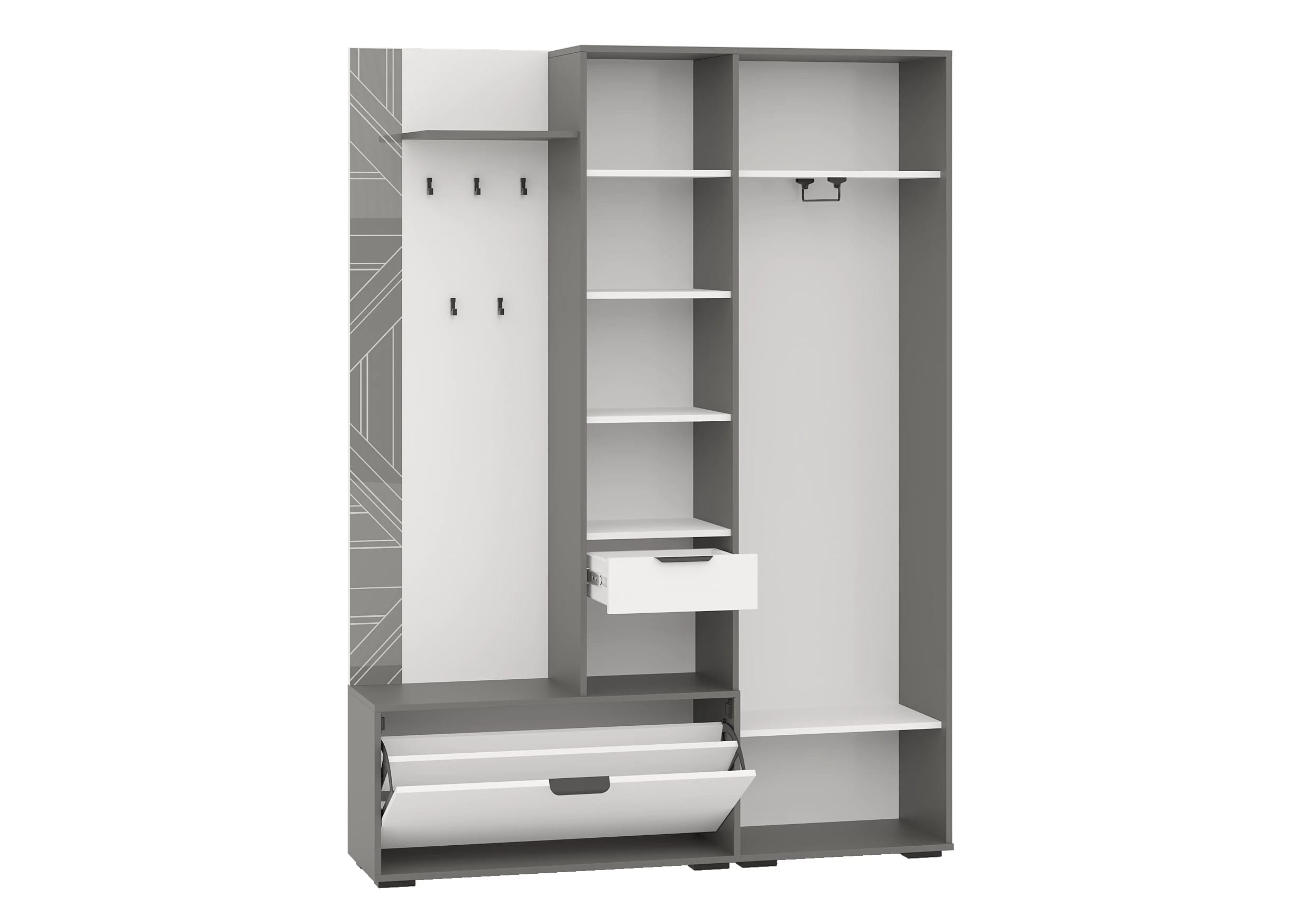 ЛЕО (белый/графит) - фото 3