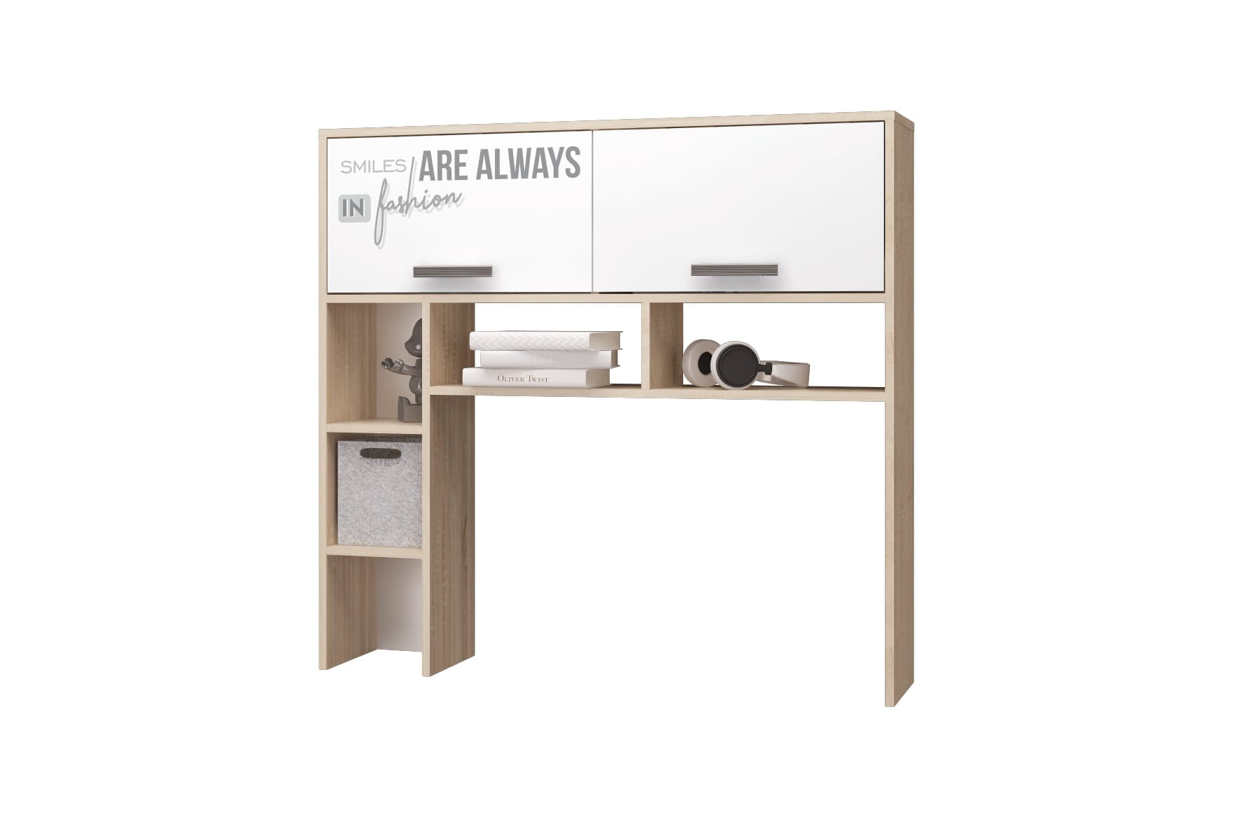 ДЖУНИОР (дуб сонома св./белый.фотоп.) - фото 1