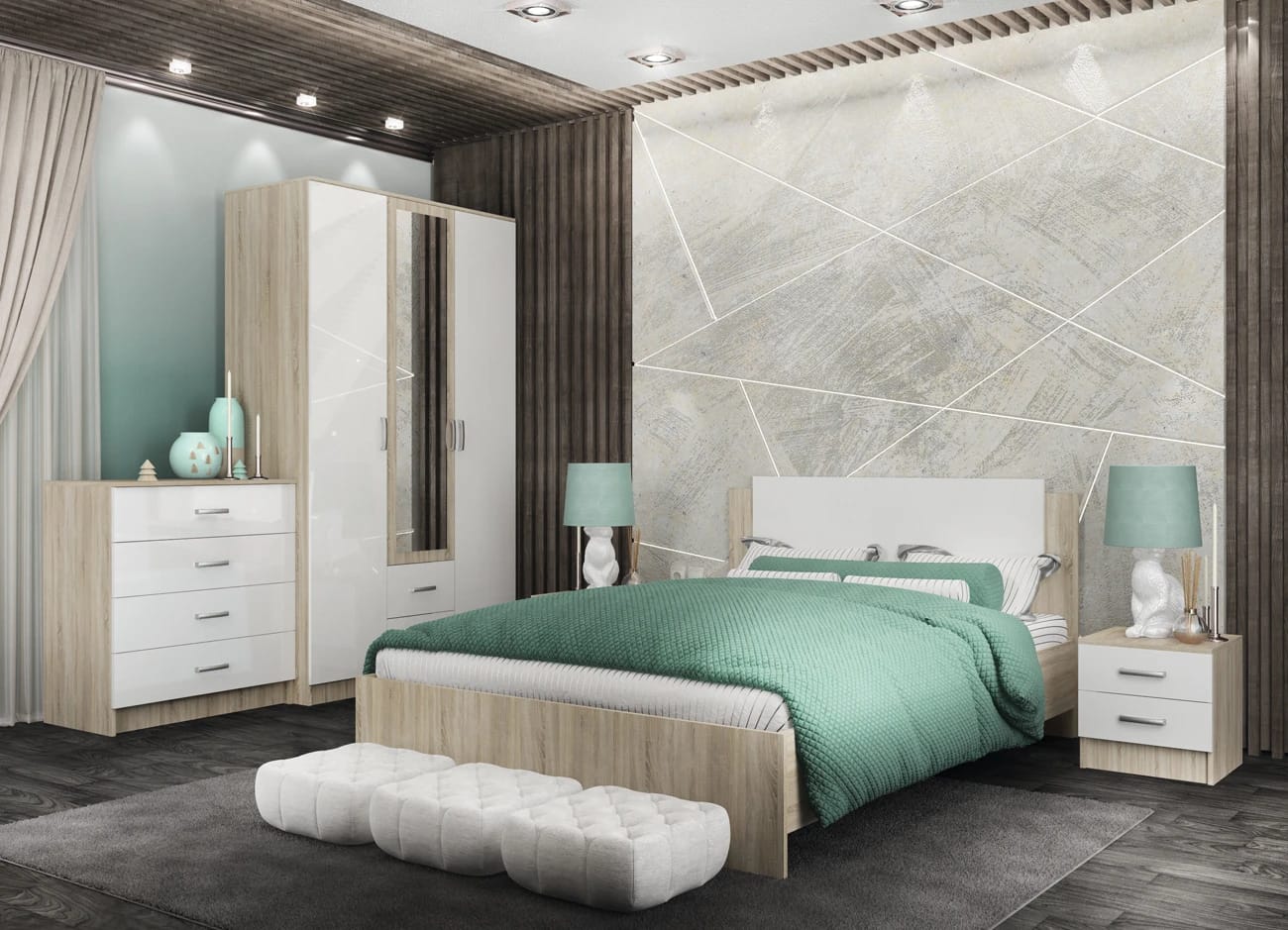 СОФИ (сонома/белый NEW) - фото 4