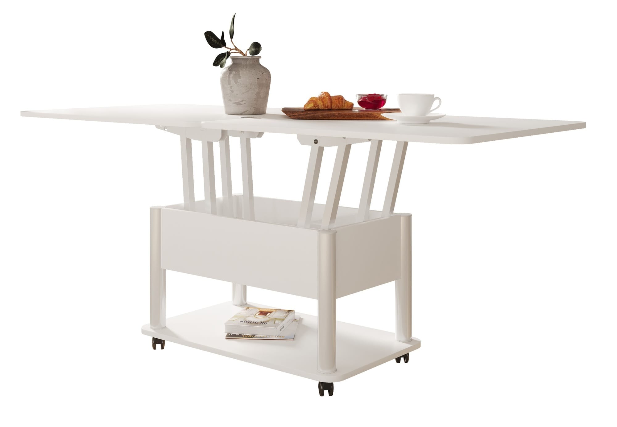 ДЕБЮТ 3 (белый/ножки белые) - фото 1