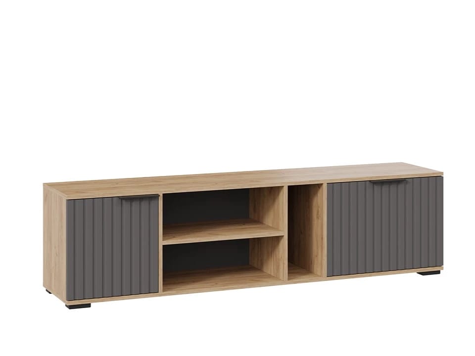 ХИЛТОН (Дуб крафт золотой/Графит матовый) - фото 3