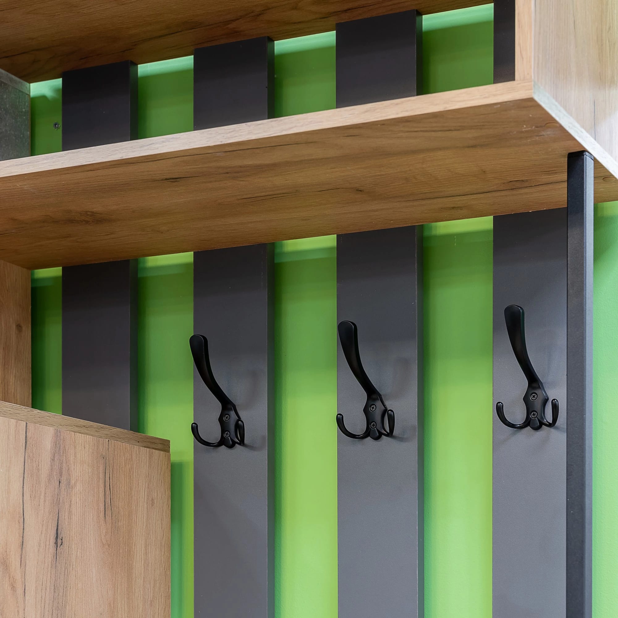 МИНИ (Дуб золотой крафт/серый графит) - фото 8