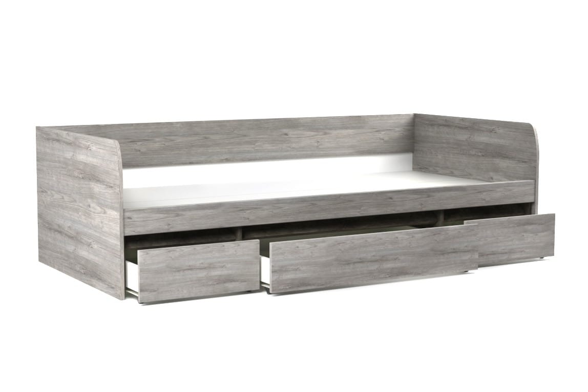 ДЕНВЕР (риббек серый/камень темный) - фото 2