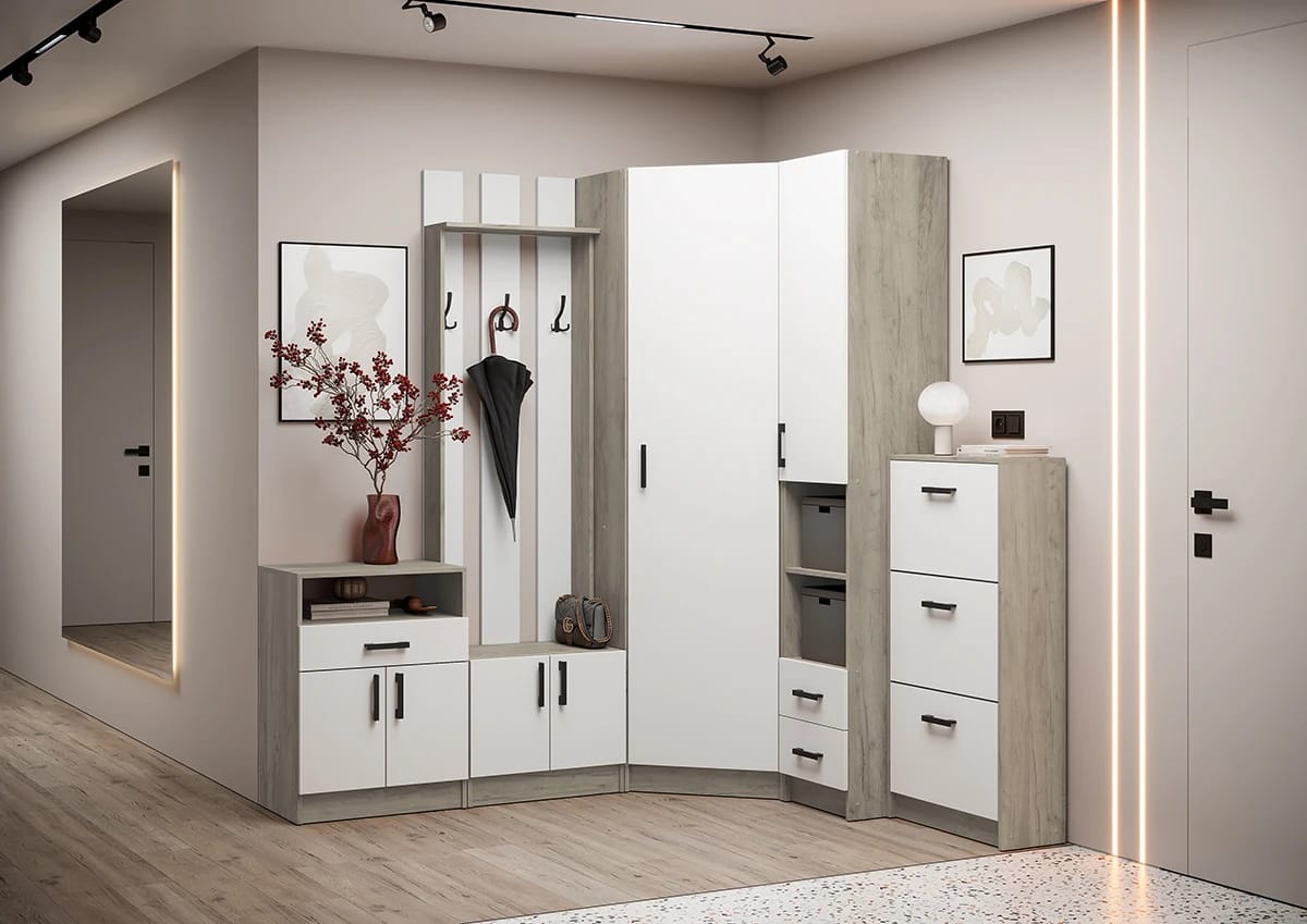 ВЕГА (дуб крафт серый/белый) - фото 4