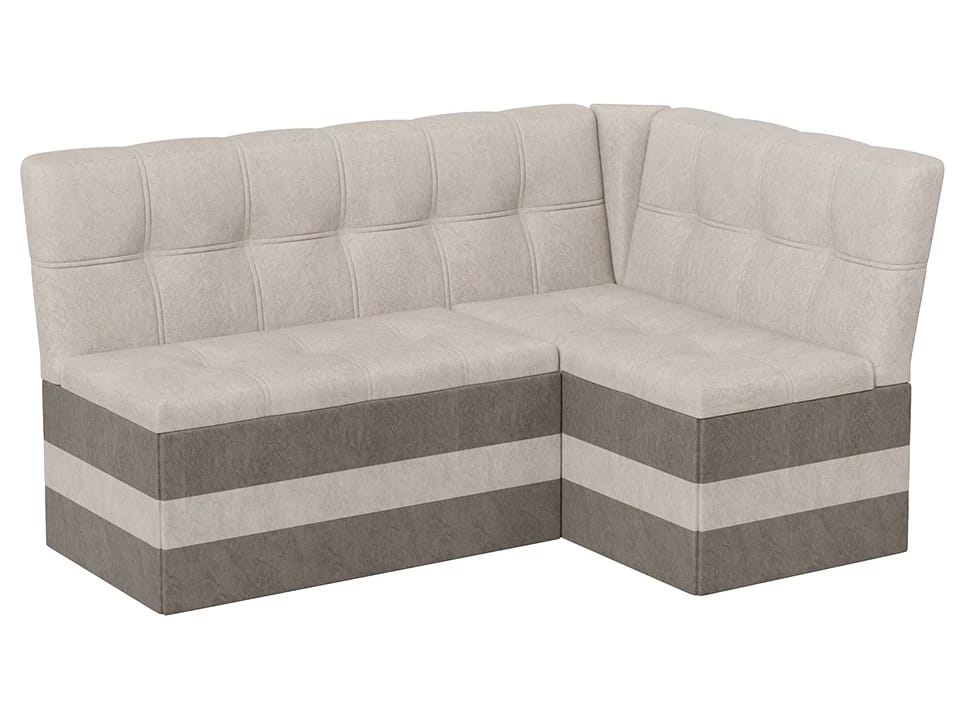 ОСКАР (микровелюр Wellmart Dark Beige/Latte) - фото 1