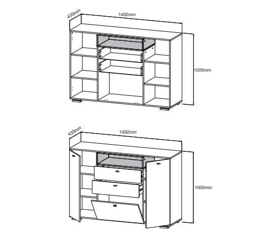 ЛАНС (белый/дуб бунратти) - фото 2