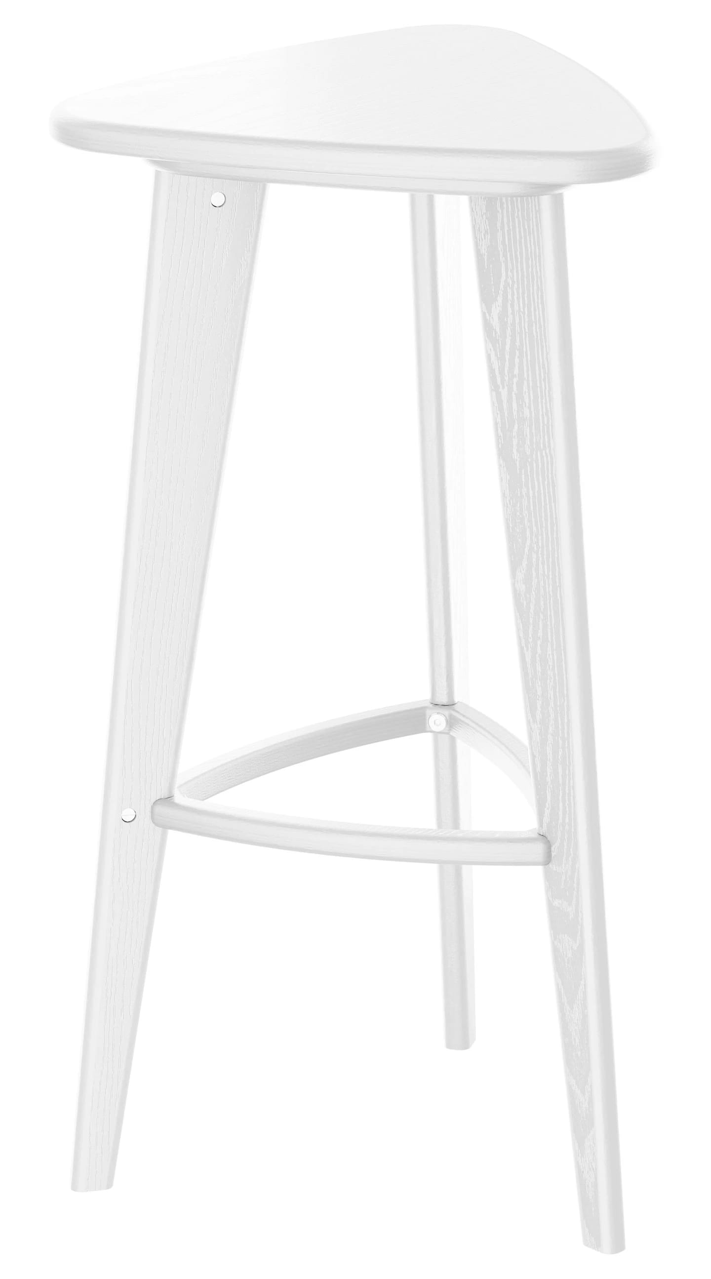 ТАБУРЕТ БАРНЫЙ-3 (ПРЯМЫЕ НОЖКИ) (молочный дуб) - фото 1