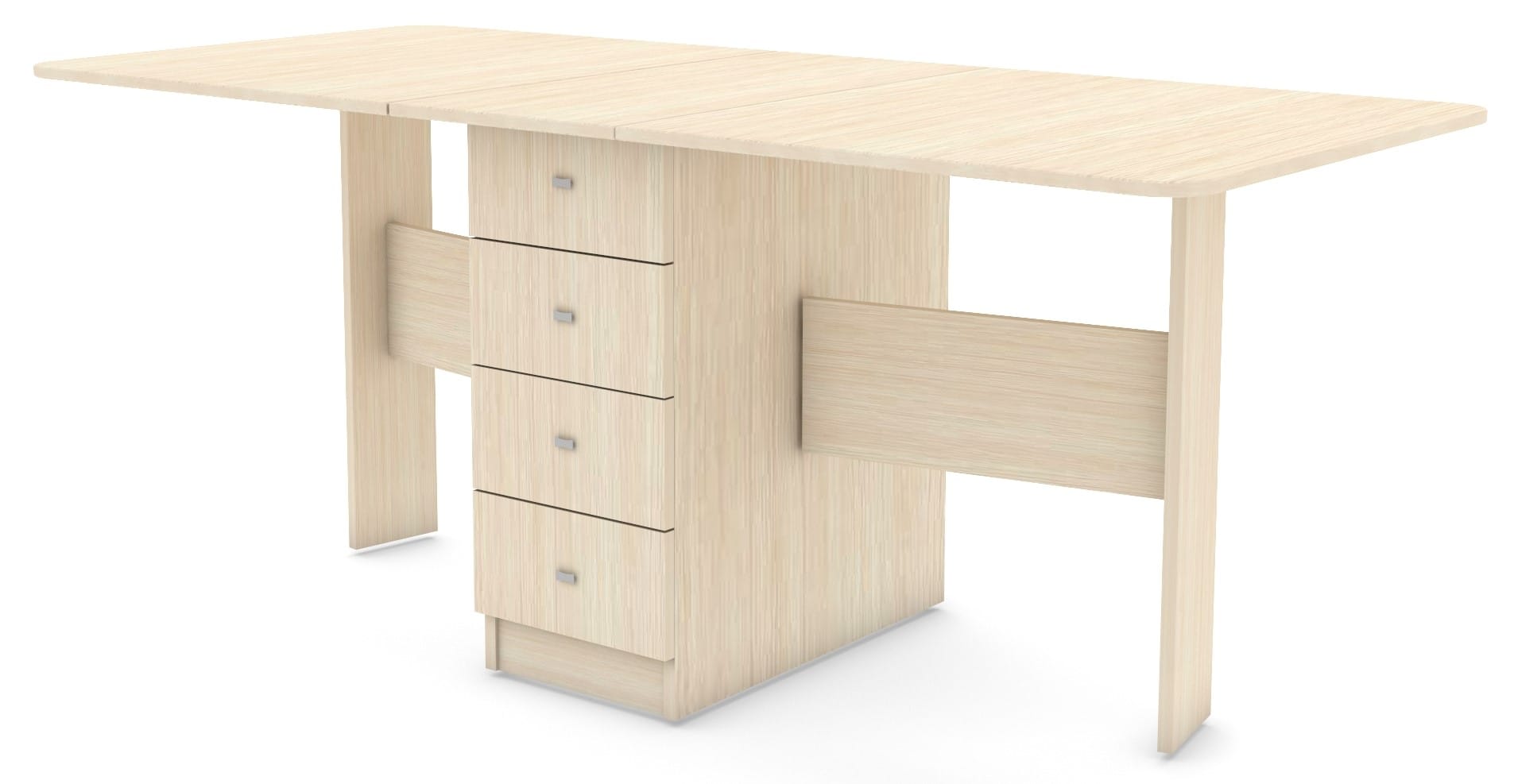 СТОЛ КНИГА С ЯЩИКАМИ (400/1800*800*750) (белфорд) - фото 1