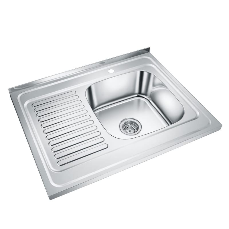 EMAR, мойка накладная 800*600мм (арт. T6080RQ) (чаша выпуска, система слива) - фото 1