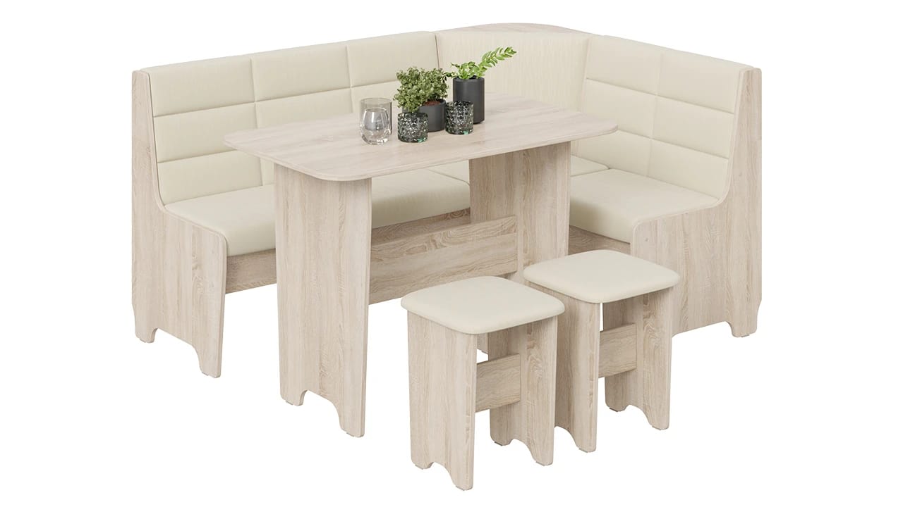 ТЕХАС (каркас дуб сонома/кашемир крем (тип 2)) - фото 3