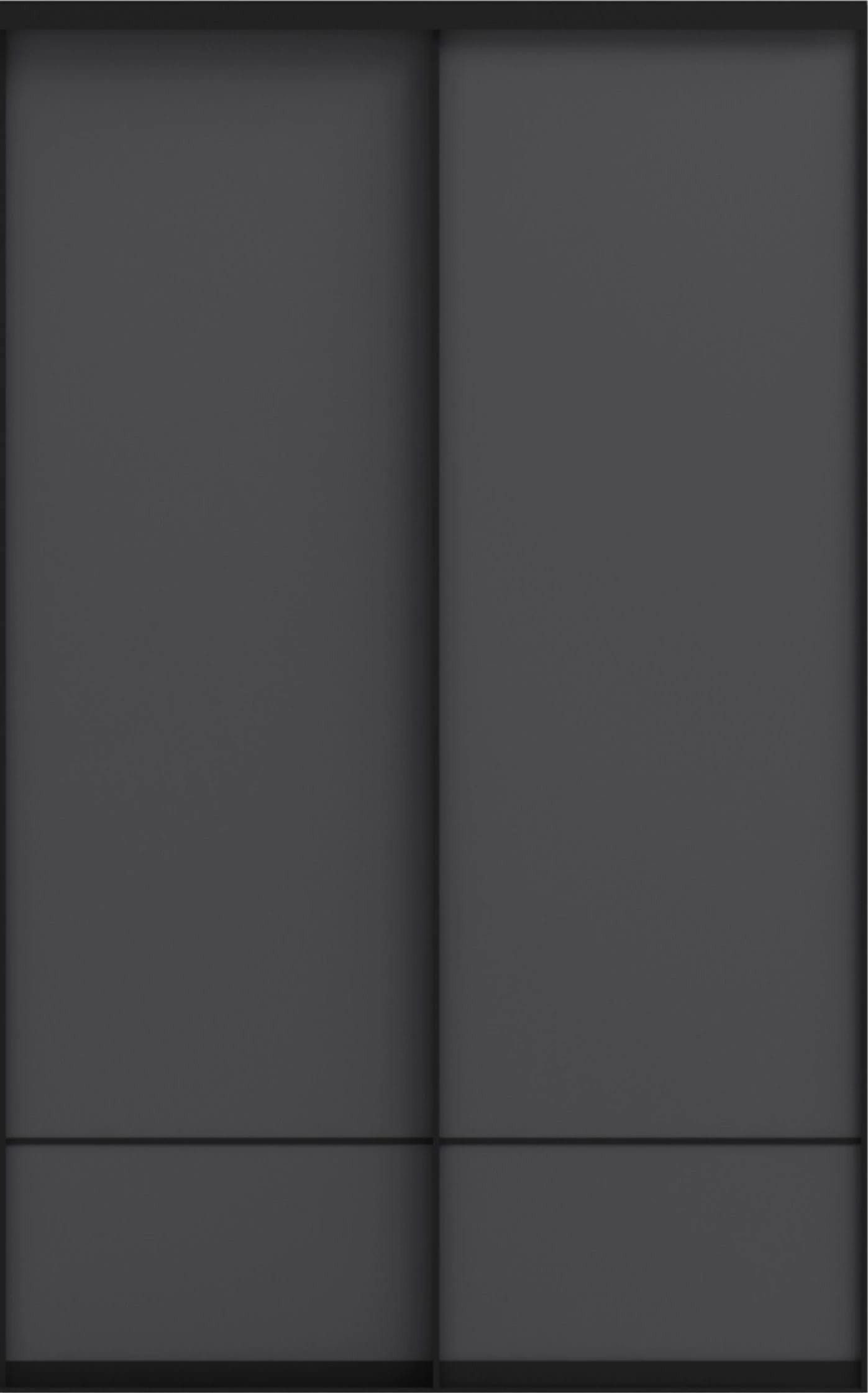 SLIM (ЛДСП) (графит/профиль черный Slim) - фото 1