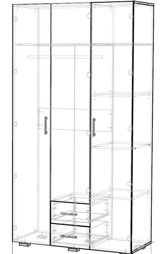 БЕРГ (белый шагрень) - фото 2