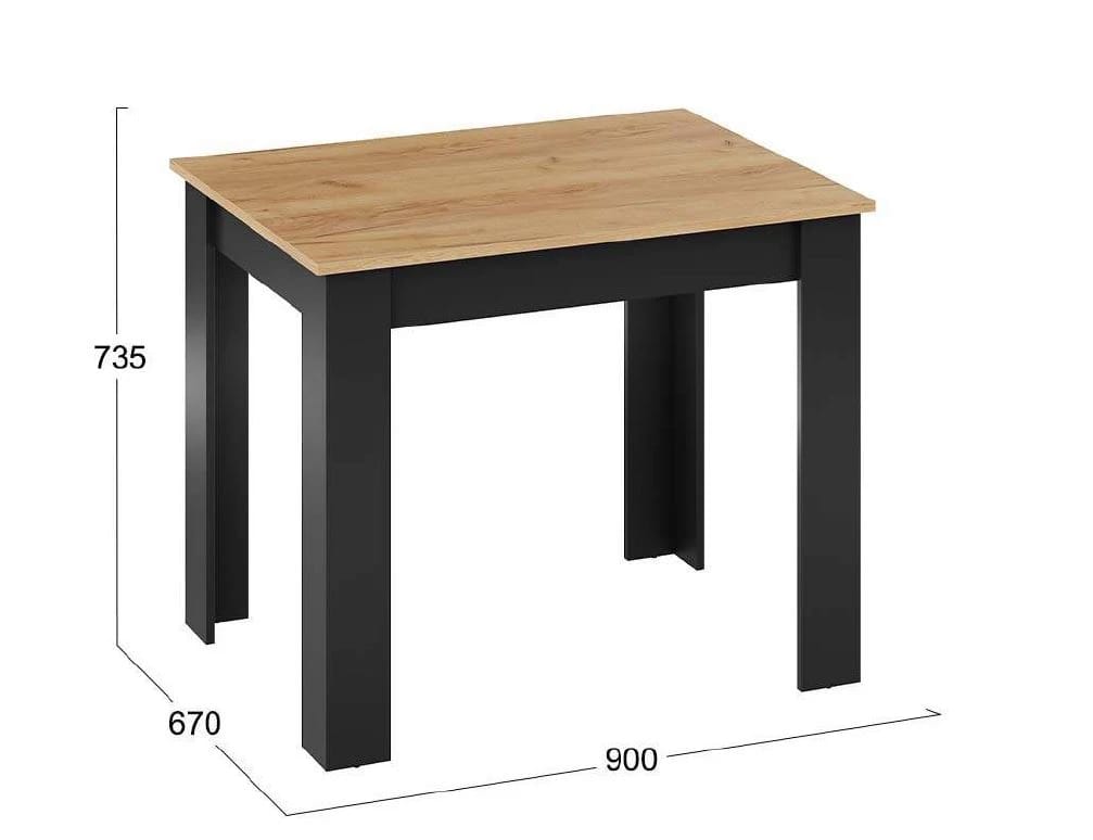 ПРОМО (черный/дуб крафт золотой) - фото 4