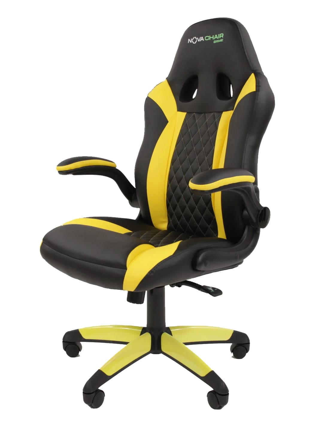 NOVA CHAIR GAME X2 (черно-желтый) - фото 8
