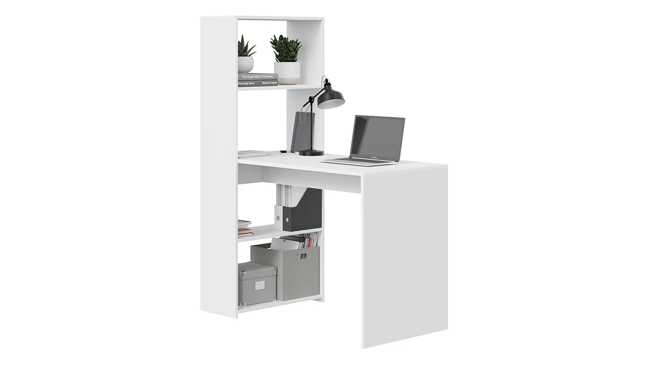 СТОЛ ПИСЬМЕННЫЙ (ТИП 12) (1100*584*1435) (белый ясень) - фото 5