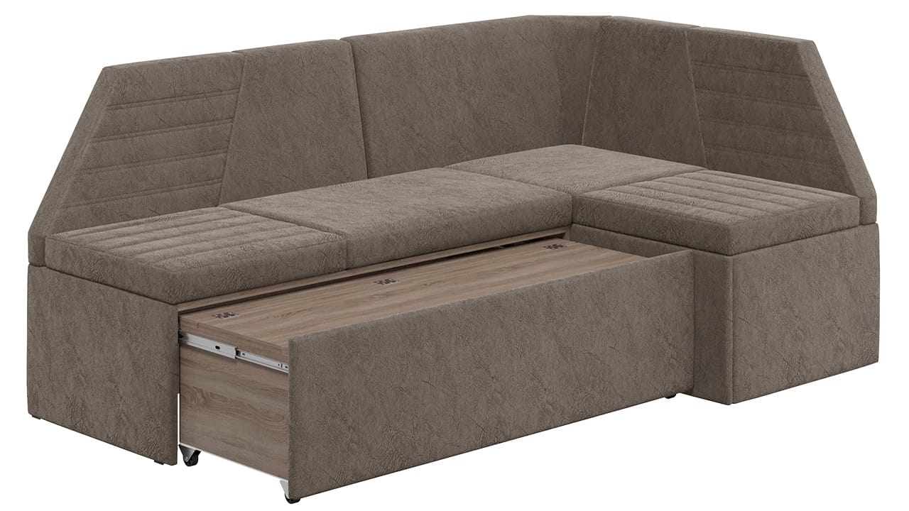 ЛОНДОН (Дуб сонома трюфель/Микровелюр Wellmart Latte) - фото 2