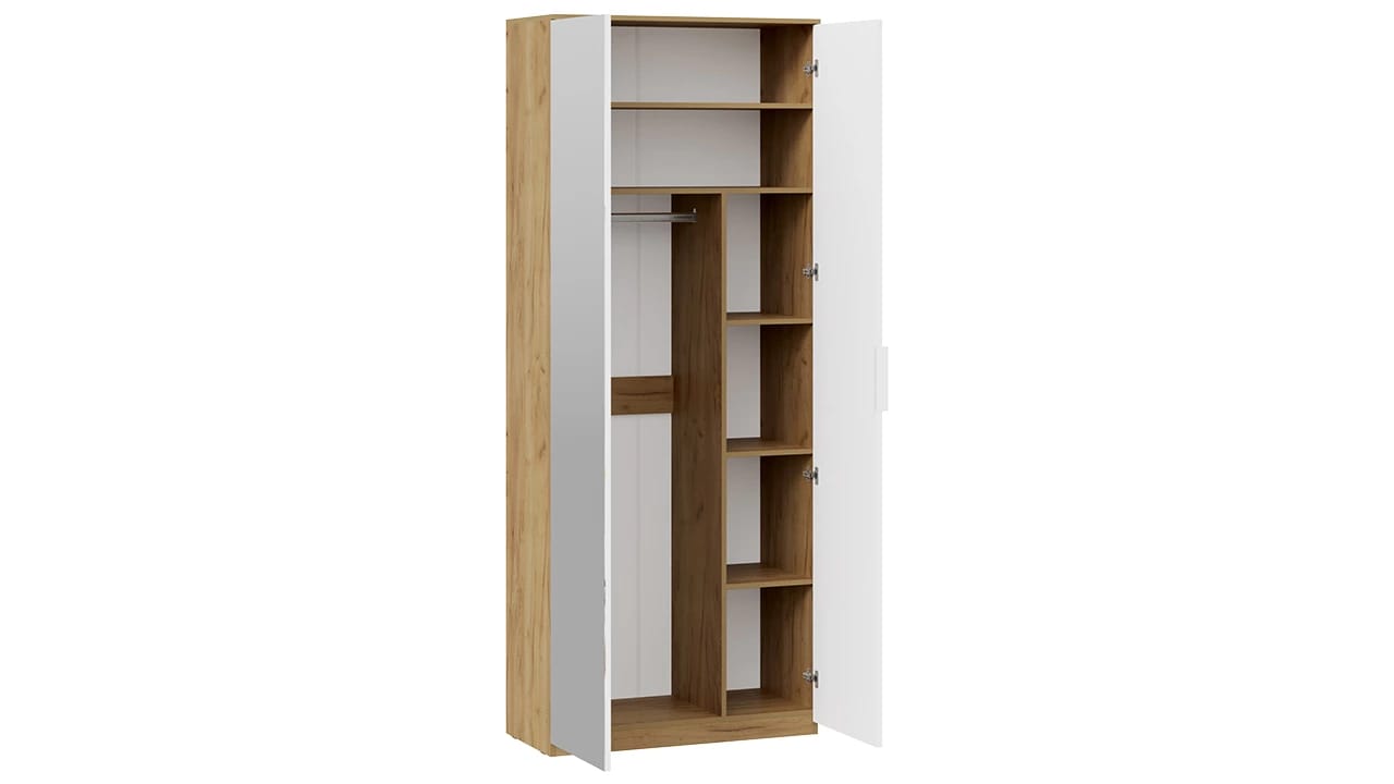 ХИЛТОН (дуб крафт золотой/белый матовый) - фото 2