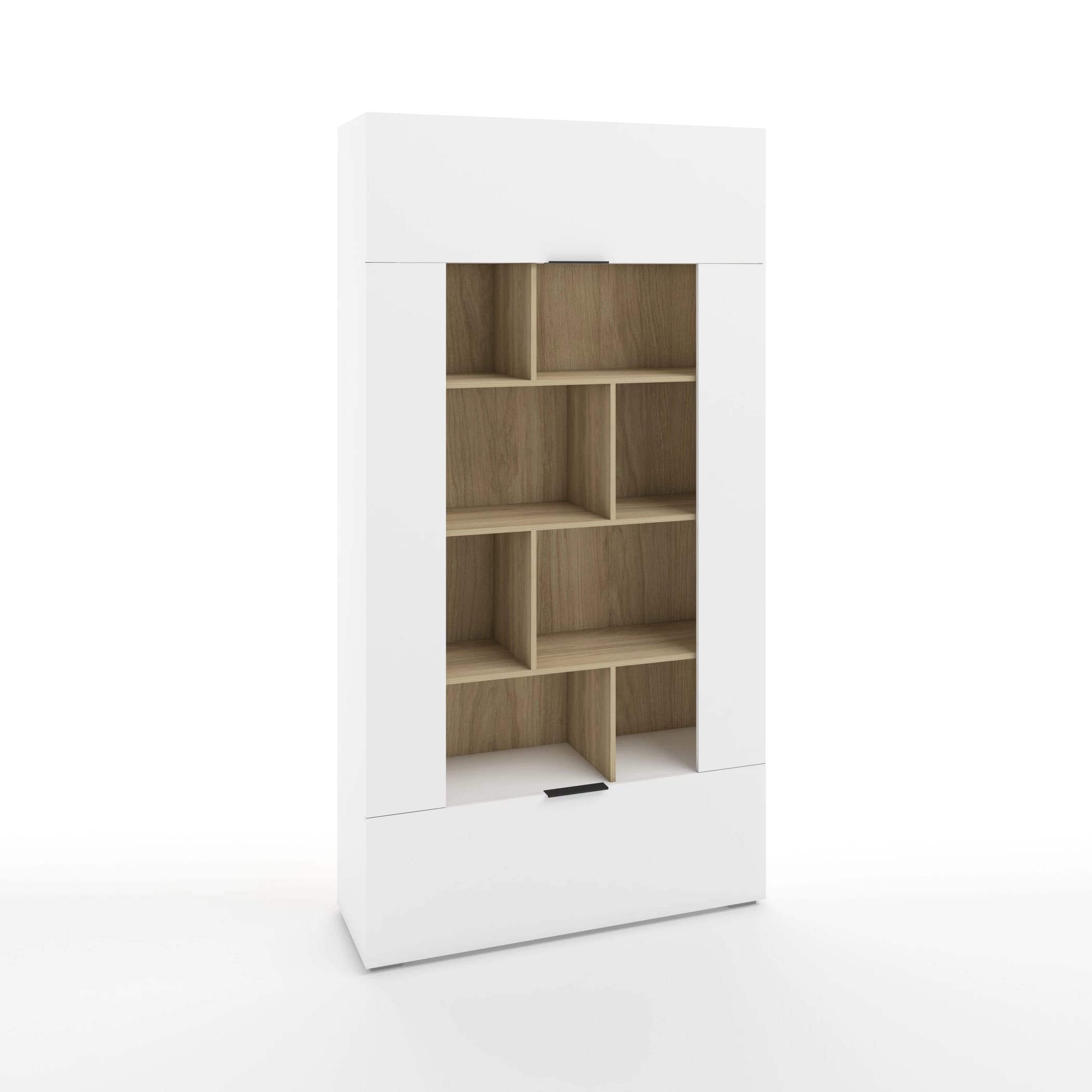 OSLO (белый шагрень/альберо, ручка СА-1, цвет - черный) - фото 1