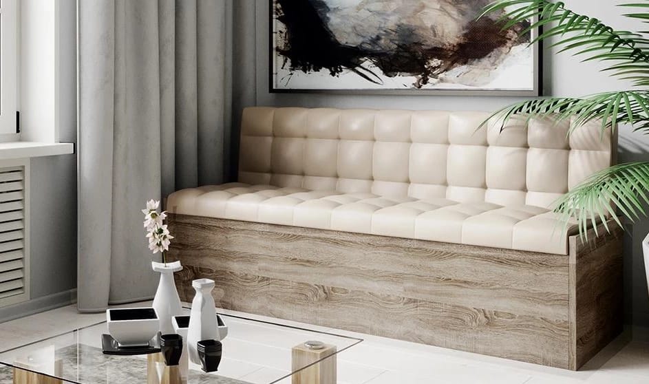 ФОРЕСТ (дуб сонома трюфель/кожзам бежевый) - фото 4