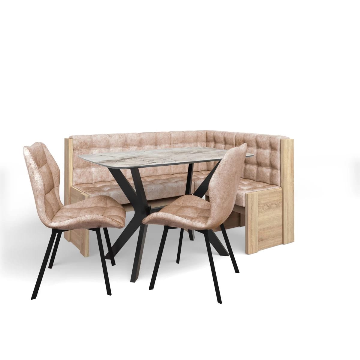 КВАДРО (дуб сонома/велюр латте) - фото 3