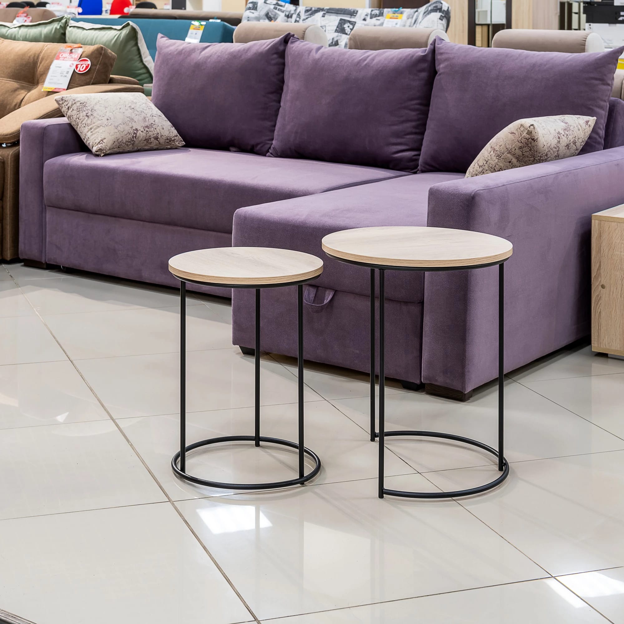 SHEFFILTON (SHT-CT7) (дуб беленый/черный муар) - фото 5