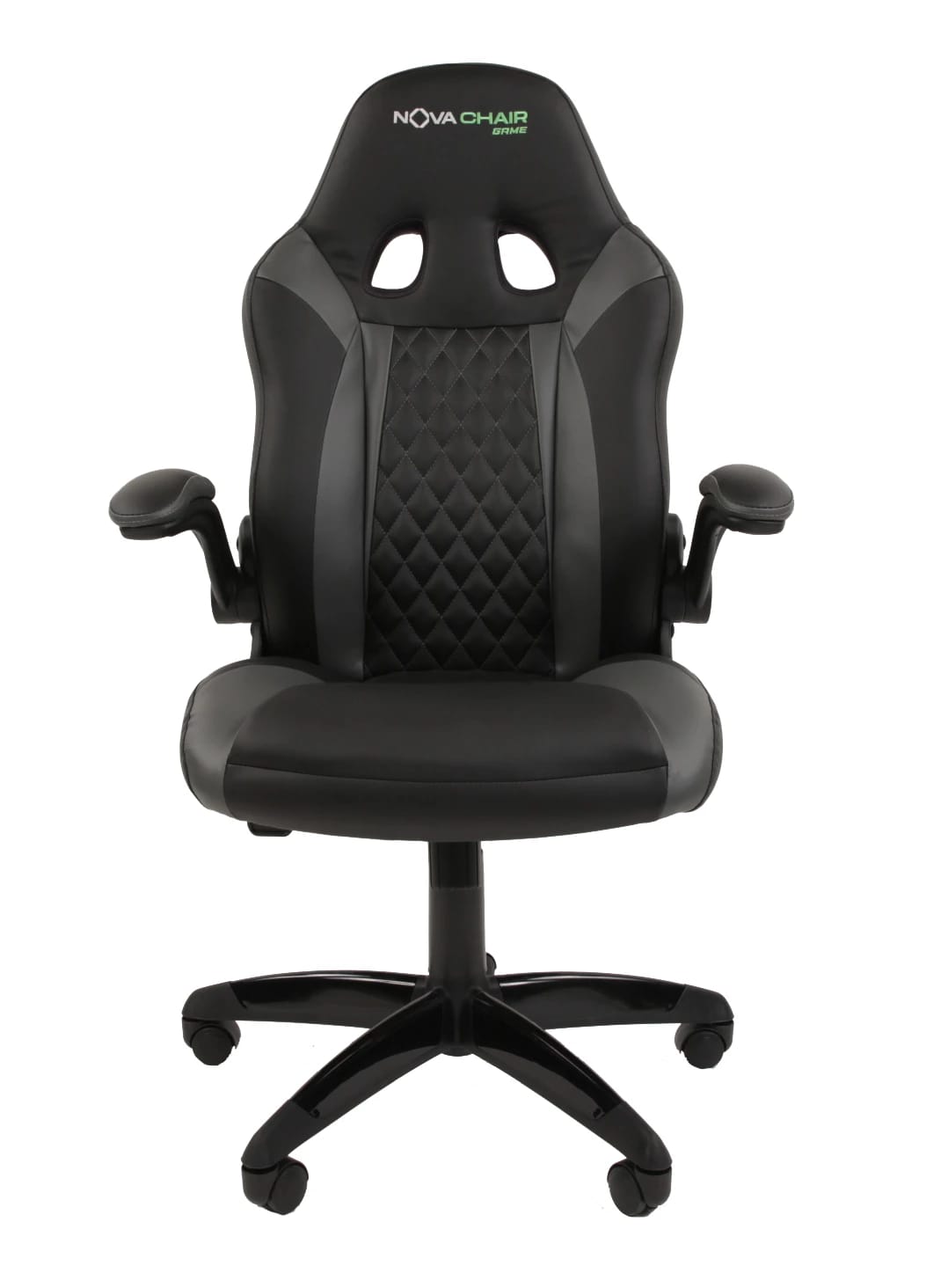 NOVA CHAIR GAME X2 (черно-серый) - фото 2