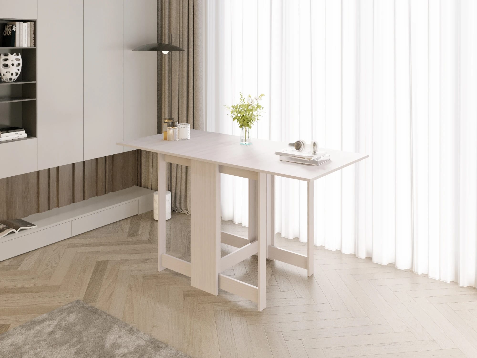 СТОЛ КНИГА (250/1610*750*850) (анкор светлый) - фото 2