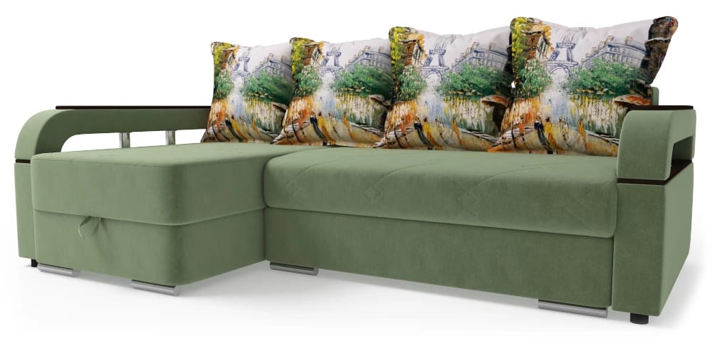 МОНИКА (Selfi green 06  / Купон Burbon  / ЛДСП (Москва) венге) - фото 2