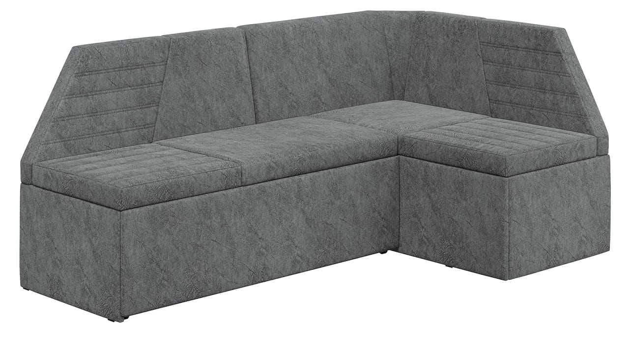 ЛОНДОН (Дуб сонома трюфель/Микровелюр Wellmart Silver) - фото 1