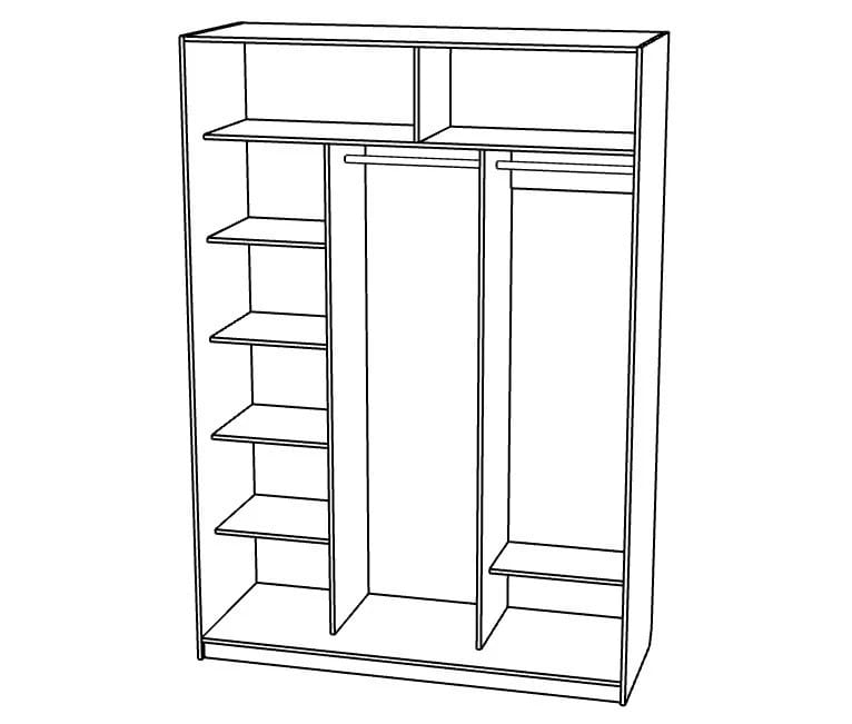 СТИВ (черный/дуб вотан./профиль черный матовый) - фото 2