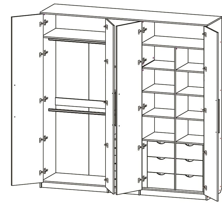 РУМЕР-2 (небула/тэффи (легкий шелк), ручка СА-6, цвет - черный) - фото 2