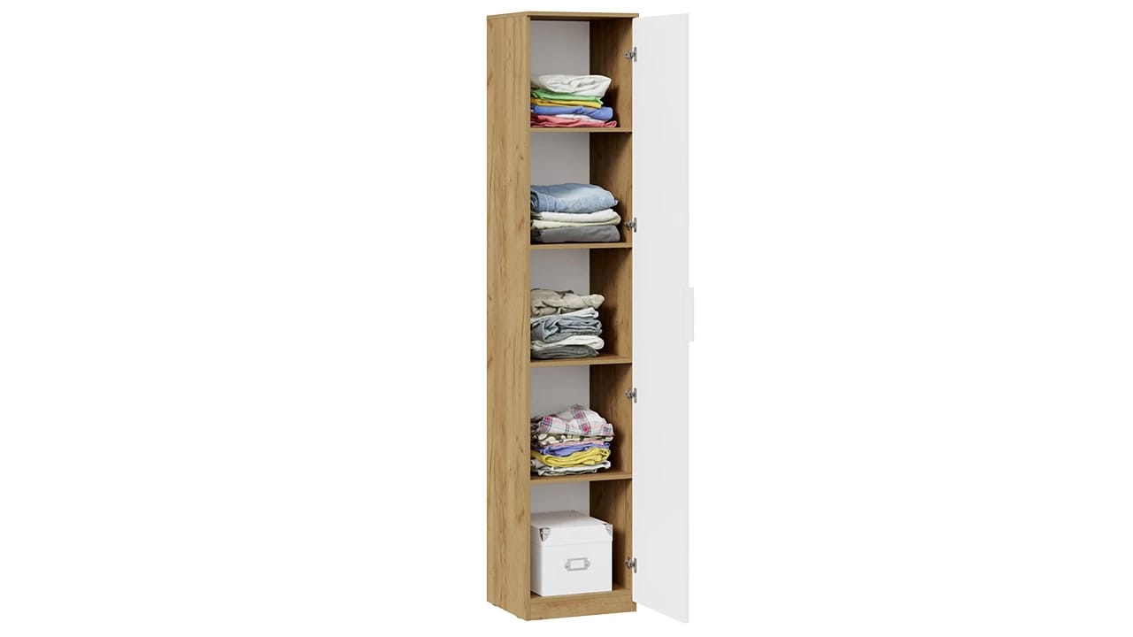 ХИЛТОН (дуб крафт золотой/белый матовый) - фото 2