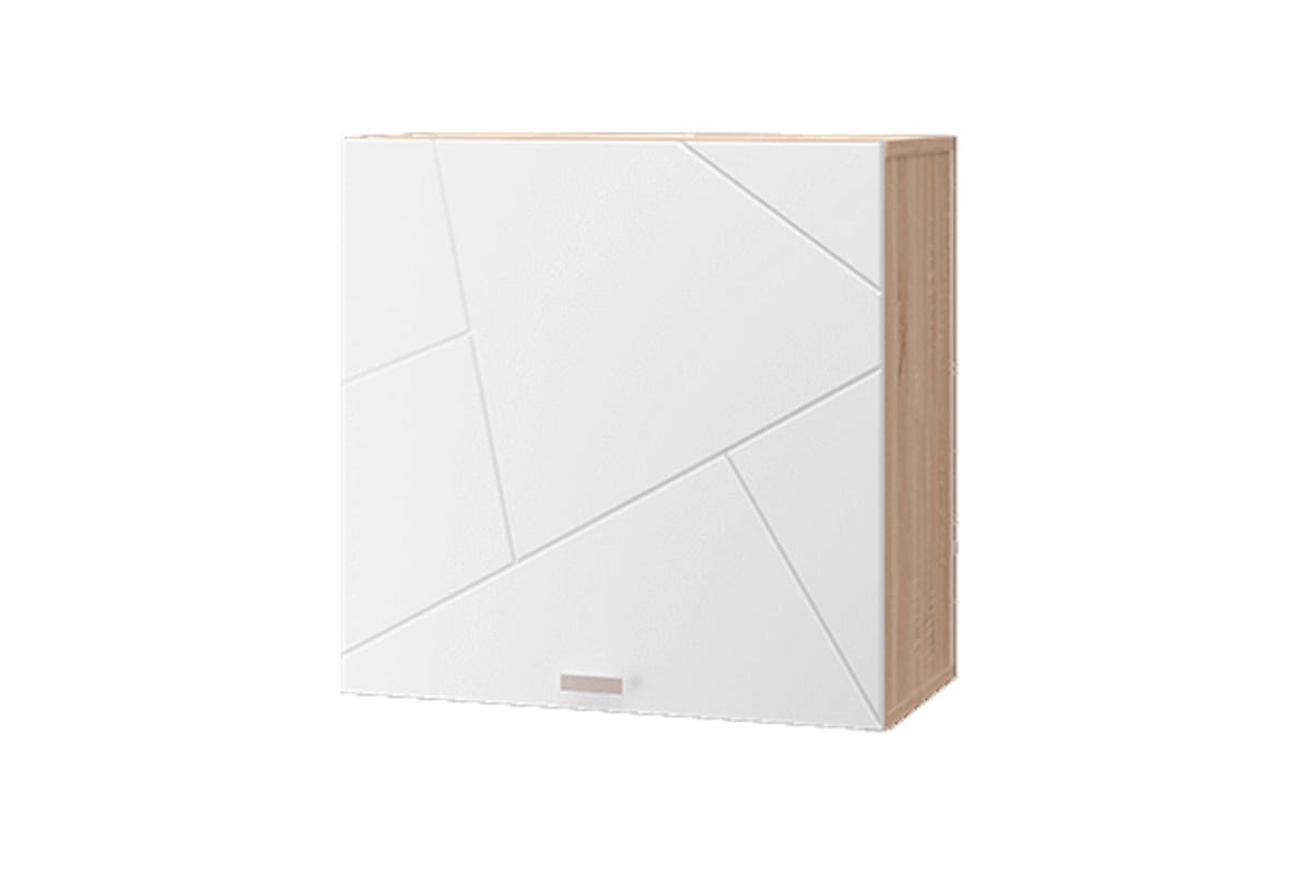 СКАЙЛАЙН (дуб сонома светлый/ белый шагрень) - фото 1