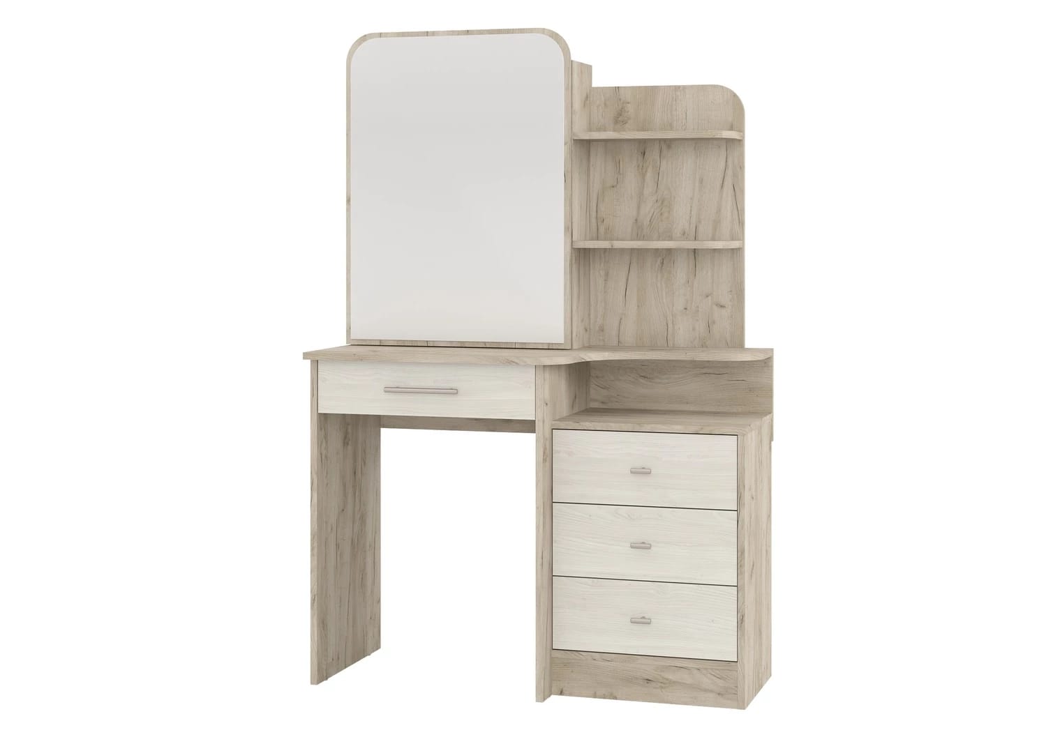 ВЕРОНА (дуб крафт серый/скандинавское белое дерево) - фото 1